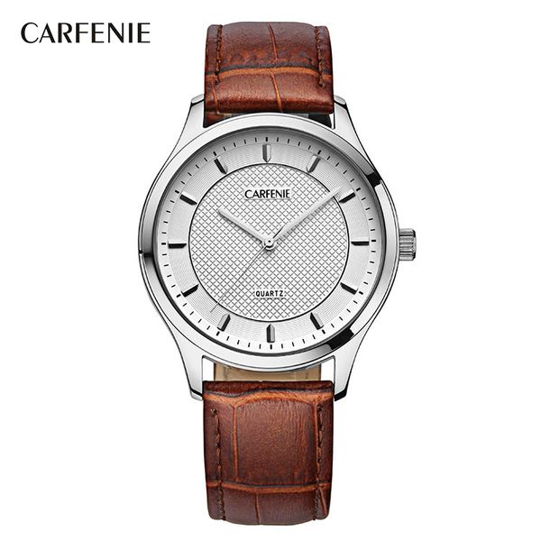 2020 new mens watches carfenie fashion male hours business quartz wristwatch designer time, Slivery;brown
2020 new mens watches carfenie fashion male hours business quartz wristwatch designer time, Slivery;brown