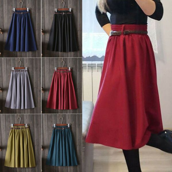 gothic fashion women maxi pleated skirt high waist elastic stretch swing skirt ladies elegant high waist pleated skirt, Black
gothic fashion women maxi pleated skirt high waist elastic stretch swing skirt ladies elegant high waist pleated skirt, Black