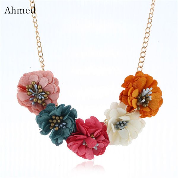 ahmed multilayer colorful flower pendant necklaces for women fashion boho statement necklace sweater accessory jewelry, Silver
ahmed multilayer colorful flower pendant necklaces for women fashion boho statement necklace sweater accessory jewelry, Silver