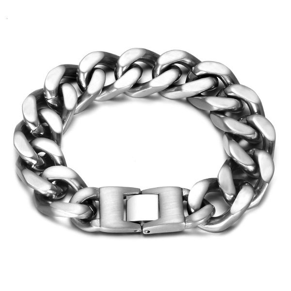 punk jewelry curb bracelet for men cool 316l stainless steel link chain cuban bangles bracelets mens punk rock jewelry, Black
punk jewelry curb bracelet for men cool 316l stainless steel link chain cuban bangles bracelets mens punk rock jewelry, Black