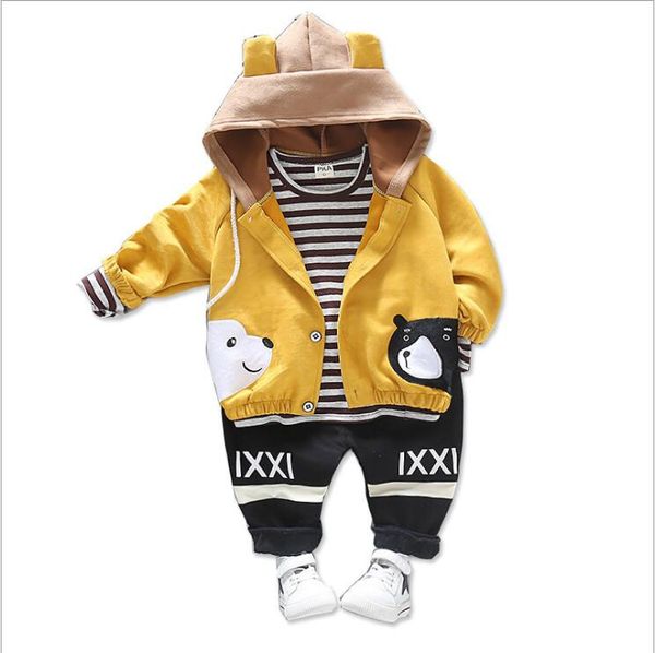2020 autumn baby children clothes suit boys girls cartoon hoodies t shirt pants 3pcs/sets kids toddler fashion cotton tracksuits, White
2020 autumn baby children clothes suit boys girls cartoon hoodies t shirt pants 3pcs/sets kids toddler fashion cotton tracksuits, White