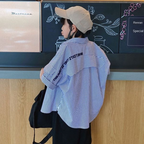 3yb9g national tong chen shan children's tong chen shan short sleeve shirt for boys 2020 new children's wear korean striped shirt, White;black
3yb9g national tong chen shan children's tong chen shan short sleeve shirt for boys 2020 new children's wear korean striped shirt, White;black