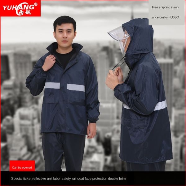 flood-proof raincoat oxford cloth split suit reflective raincoat labor protection oxford cloth whole body waterproof, Red;brown
flood-proof raincoat oxford cloth split suit reflective raincoat labor protection oxford cloth whole body waterproof, Red;brown