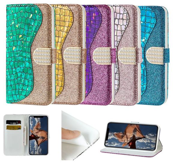 bling glitter laser hybrid flip leather wallet case for iphone 11 pro max xs xr x 8 samsung s10 plus note 10 s20 ultra
bling glitter laser hybrid flip leather wallet case for iphone 11 pro max xs xr x 8 samsung s10 plus note 10 s20 ultra
