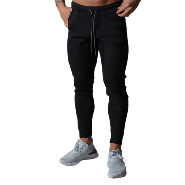 men fashion sports pants male casual jogging trousers fitness clothes zipper long pencil pants 3 colors, Black
men fashion sports pants male casual jogging trousers fitness clothes zipper long pencil pants 3 colors, Black