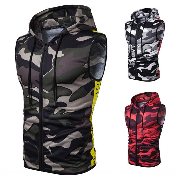 zipper vest men's 20193d picture red camouflage zipper hooded sleeveless camouflage printing fitness sports vest, Black;white
zipper vest men's 20193d picture red camouflage zipper hooded sleeveless camouflage printing fitness sports vest, Black;white