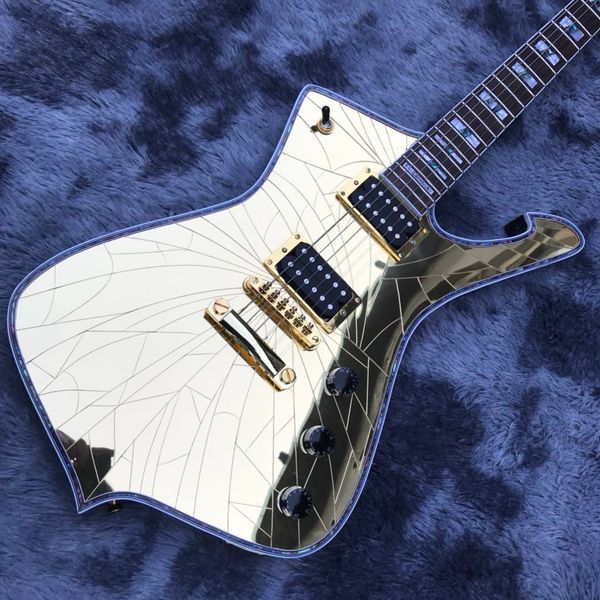custom grand gold crack mirror electric guitar maple neck mahogany body back side rosewood fingerboard
custom grand gold crack mirror electric guitar maple neck mahogany body back side rosewood fingerboard