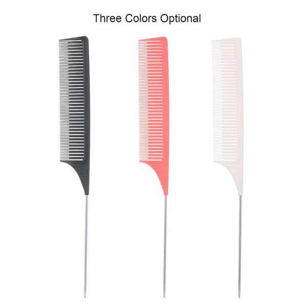 pintail comb heat resistant detangling comb anti-static hair style rat tail hair styling tools salon barber home use, Silver
pintail comb heat resistant detangling comb anti-static hair style rat tail hair styling tools salon barber home use, Silver