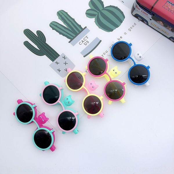 2020 cute cat sun children's flip sun cartoon flip men's and women's sunglasses double-layer glasses, Blue
2020 cute cat sun children's flip sun cartoon flip men's and women's sunglasses double-layer glasses, Blue