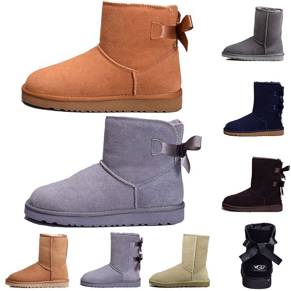 luxury fashion wgg boot chestnut khaki grey womens boots genuine leather fur ankle platform australia boot keep warm bows designer, White;red
luxury fashion wgg boot chestnut khaki grey womens boots genuine leather fur ankle platform australia boot keep warm bows designer, White;red