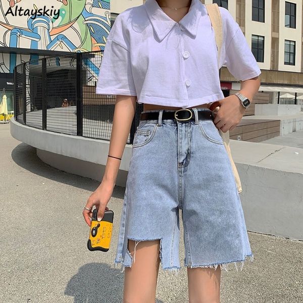 shorts womens summer denim irregular ripped fur-line straight hole knee length loose chic leisure personality vintage 2020 new, White;black
shorts womens summer denim irregular ripped fur-line straight hole knee length loose chic leisure personality vintage 2020 new, White;black