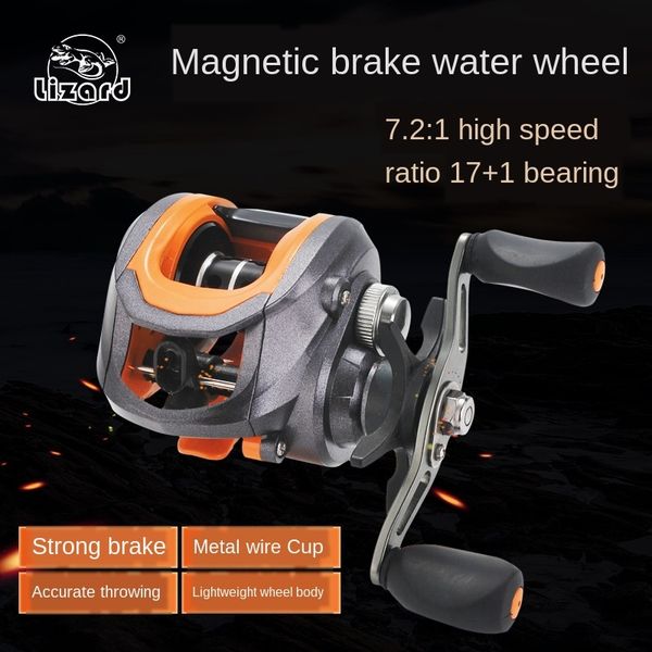kemailong all-metal head water drop long-range line raft fishing raft wheel road sub-wheel magnetic brake fishing
kemailong all-metal head water drop long-range line raft fishing raft wheel road sub-wheel magnetic brake fishing