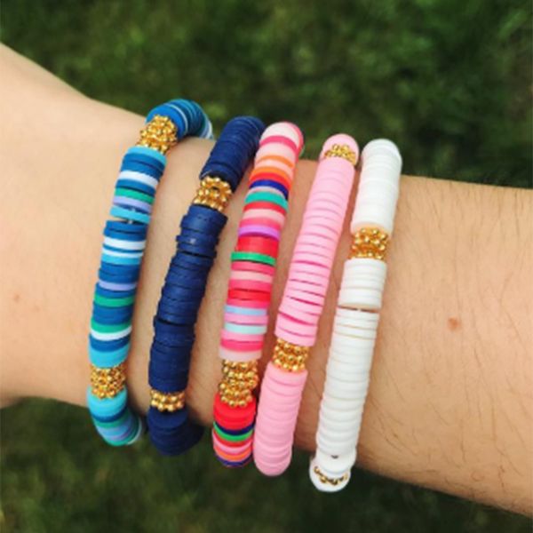 2020 fashion women bracelet bohemian polymer clay braslet for girl femme elastic bracelets charm accessories friend jewelry, Golden;silver
2020 fashion women bracelet bohemian polymer clay braslet for girl femme elastic bracelets charm accessories friend jewelry, Golden;silver