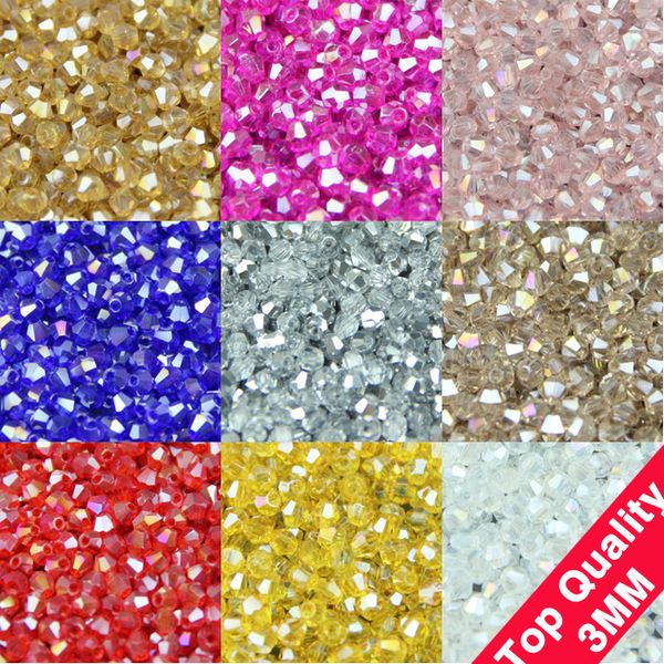 3mm 200pcs aaa bicone upscale austrian crystals beads ab color plating loose bead bracelet jewelry making accessories diy
3mm 200pcs aaa bicone upscale austrian crystals beads ab color plating loose bead bracelet jewelry making accessories diy