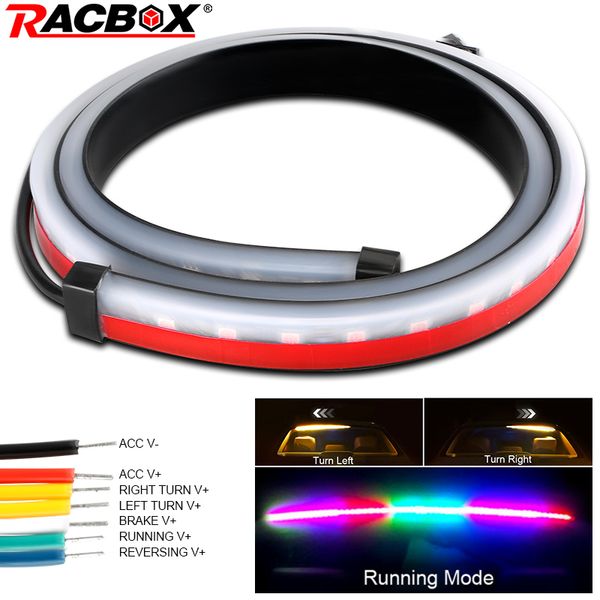 racbox 90/100cm car styling 1/7colors unverisal car brake flexible led high rear additional slights with turn signal running
racbox 90/100cm car styling 1/7colors unverisal car brake flexible led high rear additional slights with turn signal running