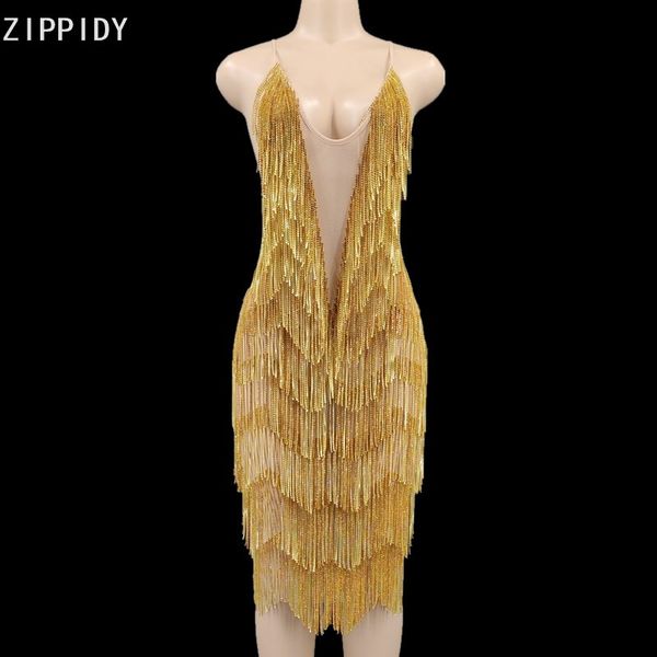 bling gold stones fringe mesh backless mini dress birthday celebrate dress female singer dj prom show youdu, Black;red
bling gold stones fringe mesh backless mini dress birthday celebrate dress female singer dj prom show youdu, Black;red
