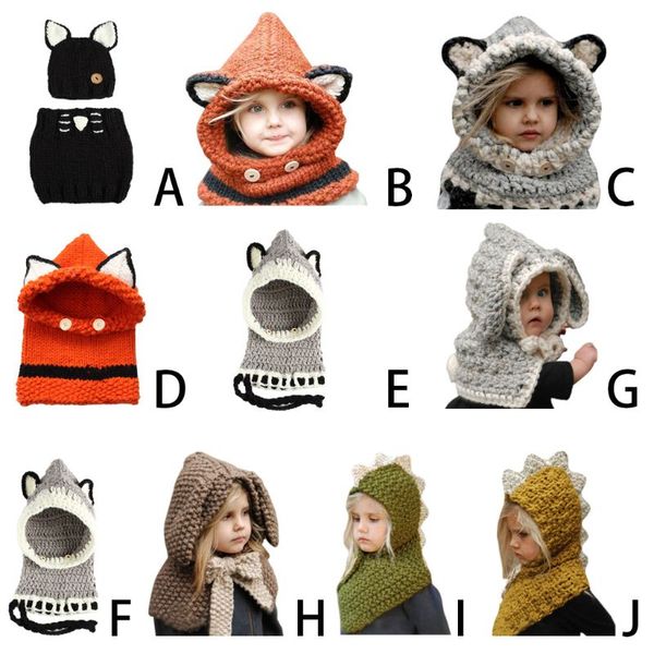 kids winter crochet knitted hat wrap cartoon animal earflap hood scarf skull cap, Yellow
kids winter crochet knitted hat wrap cartoon animal earflap hood scarf skull cap, Yellow