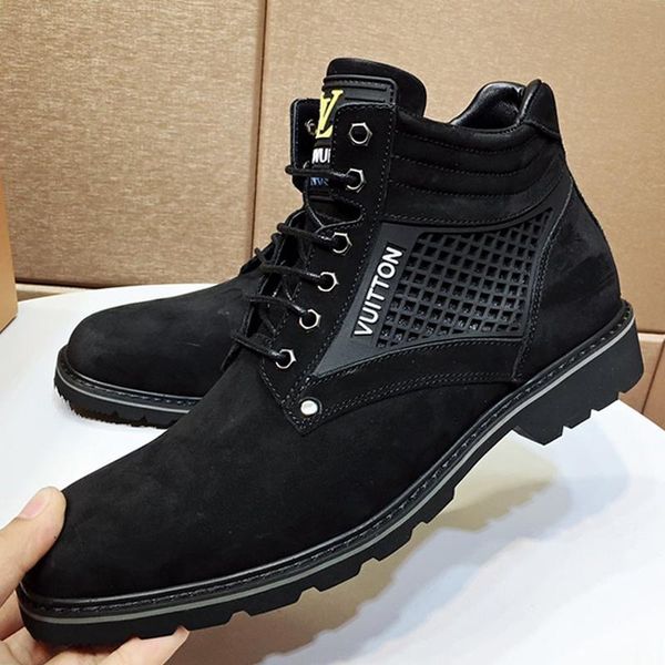 fashion mens shoes boots breathable type oberkampf ankle boot zapatos de hombre martin boots luxury style men shoes casual with origin box, Black
fashion mens shoes boots breathable type oberkampf ankle boot zapatos de hombre martin boots luxury style men shoes casual with origin box, Black