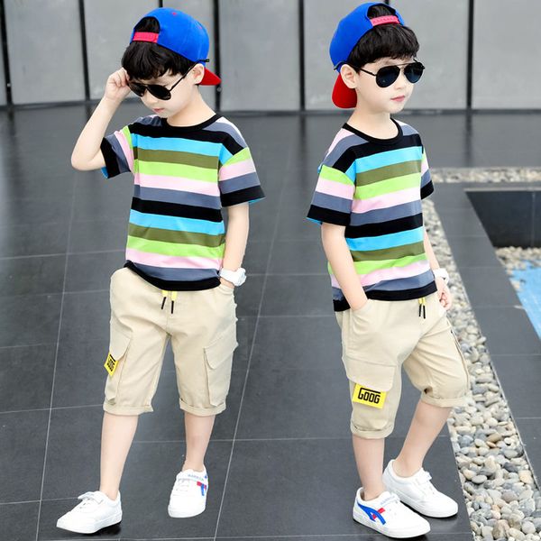 clothing sets summer boys children t-shirt short sleeve +pants set two pieces kids baby clothes 6 8 10 years old, White
clothing sets summer boys children t-shirt short sleeve +pants set two pieces kids baby clothes 6 8 10 years old, White
