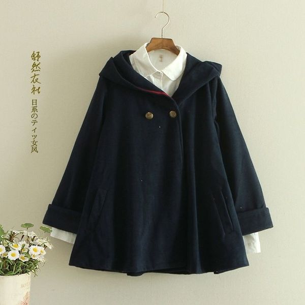 women's mori girlstyle hooded winter 13822 women's mori girlstyle hooded cloak wool coat wool woolen cloak winter woolen coat 1382, Black
women's mori girlstyle hooded winter 13822 women's mori girlstyle hooded cloak wool coat wool woolen cloak winter woolen coat 1382, Black