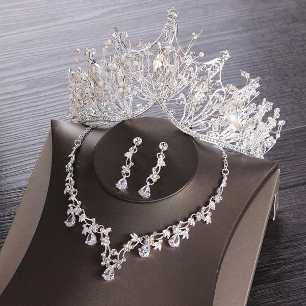 wedding tiara set silver luxury bridal princess crown hair jewelry head accessories headpiece bride birthday party girl hairabnd t200110, White;golden
wedding tiara set silver luxury bridal princess crown hair jewelry head accessories headpiece bride birthday party girl hairabnd t200110, White;golden
