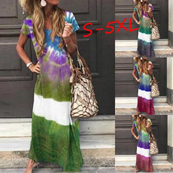 women's swimwear summer loose tie-dyed printed bohemian beach dress women plus size daily color block v neck short sleeve s-5xl, White;black
women's swimwear summer loose tie-dyed printed bohemian beach dress women plus size daily color block v neck short sleeve s-5xl, White;black