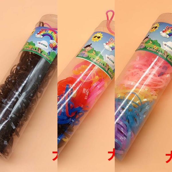 large jelly color disposable children's 250 transparent barrel black little girl hair rubber hair rubber band band, Slivery;white
large jelly color disposable children's 250 transparent barrel black little girl hair rubber hair rubber band band, Slivery;white