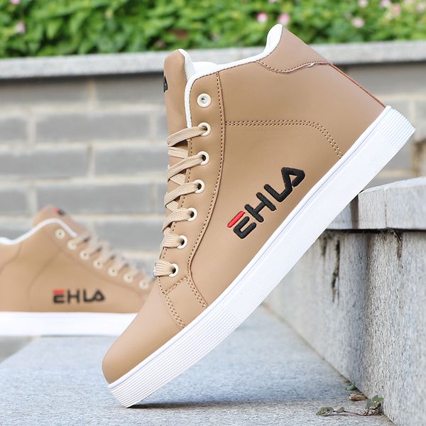 2020 autumn mens casual shoes man sneakers fashion high male shoes winter comfortable waterproof leather boots, Black
2020 autumn mens casual shoes man sneakers fashion high male shoes winter comfortable waterproof leather boots, Black