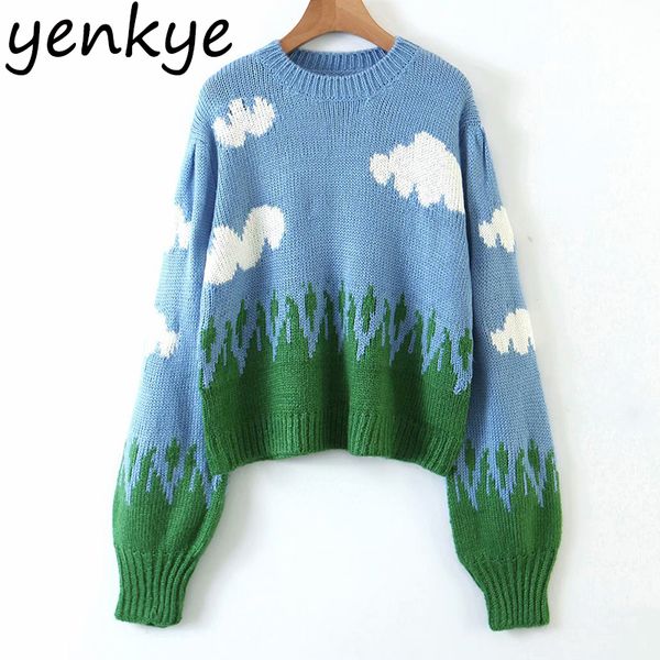 cute print cropped sweater women lantern sleeve round neck casual pullover jumper plus size pull femme autumn xds6742, White;black
cute print cropped sweater women lantern sleeve round neck casual pullover jumper plus size pull femme autumn xds6742, White;black