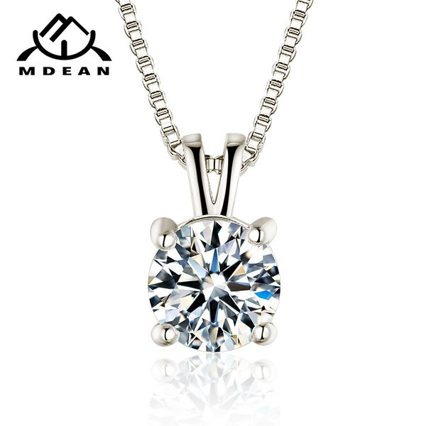 mdean vintage wedding chain white gold color zircon jewelry for women necklace pendant new arrived necklace msn002, Silver
mdean vintage wedding chain white gold color zircon jewelry for women necklace pendant new arrived necklace msn002, Silver