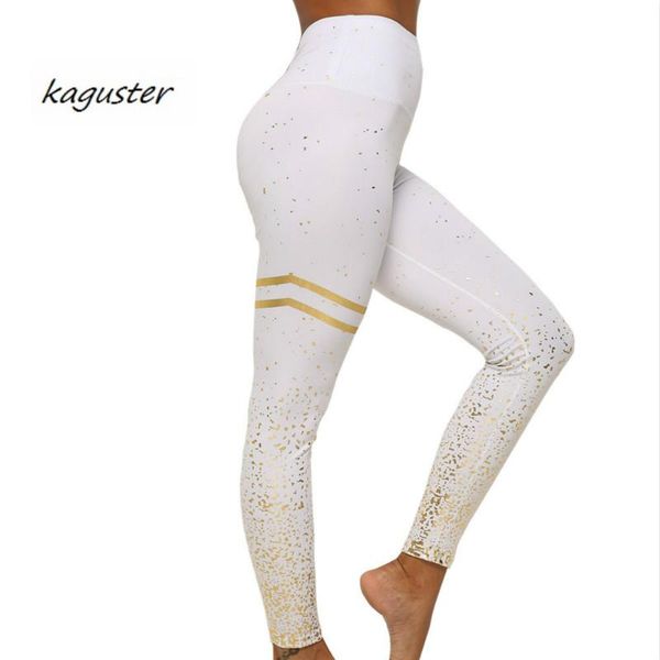 2020 leggings women new high waisted elastic gilt printing hip lifting body building sports casual fitness legging running, Black 
2020 leggings women new high waisted elastic gilt printing hip lifting body building sports casual fitness legging running, Black