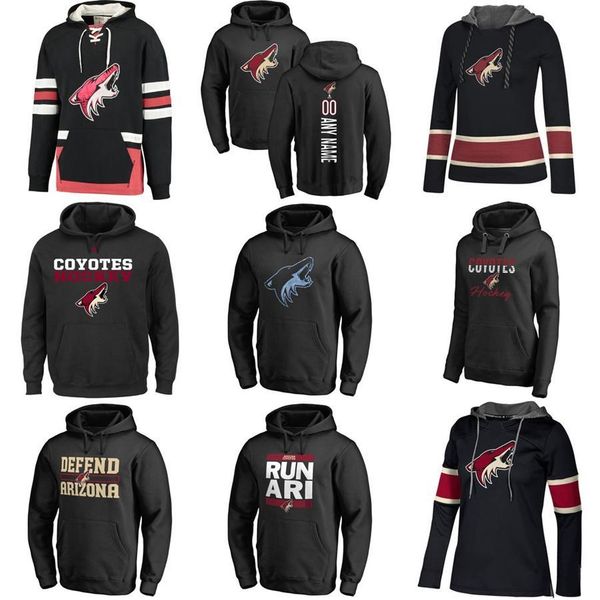 custom mens womens kids arizona coyotes full embroidery logos black ice hockey hoodies with any name&any no, Black;red
custom mens womens kids arizona coyotes full embroidery logos black ice hockey hoodies with any name&any no, Black;red