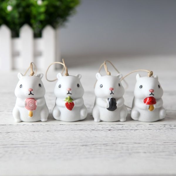 tiicp green song creative cartoon cute squirrel ceramic wind bell female wind chime ceramics hanging ceramic girlfriends student gift bag ha, Silver
tiicp green song creative cartoon cute squirrel ceramic wind bell female wind chime ceramics hanging ceramic girlfriends student gift bag ha, Silver