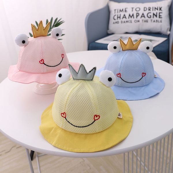 bida children's big-eyed frog boy's bidaji children's season new basin female princess sun hat baby net hat summer new, Yellow
bida children's big-eyed frog boy's bidaji children's season new basin female princess sun hat baby net hat summer new, Yellow