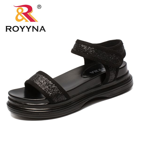 royyna new sweet стиль женщины сандалии платформы femme летняя обувь bling hook loop lady summer sandals быстрая свободная перевозка груза, Black
royyna new sweet стиль женщины сандалии платформы femme летняя обувь bling hook loop lady summer sandals быстрая свободная перевозка груза, Black