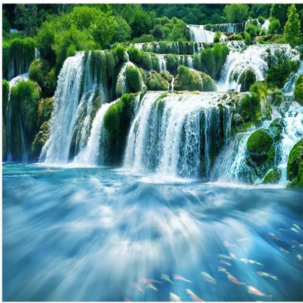 custom mural landscape waterfall wallpapers background wall painting 3d landscape wallpaper
custom mural landscape waterfall wallpapers background wall painting 3d landscape wallpaper
