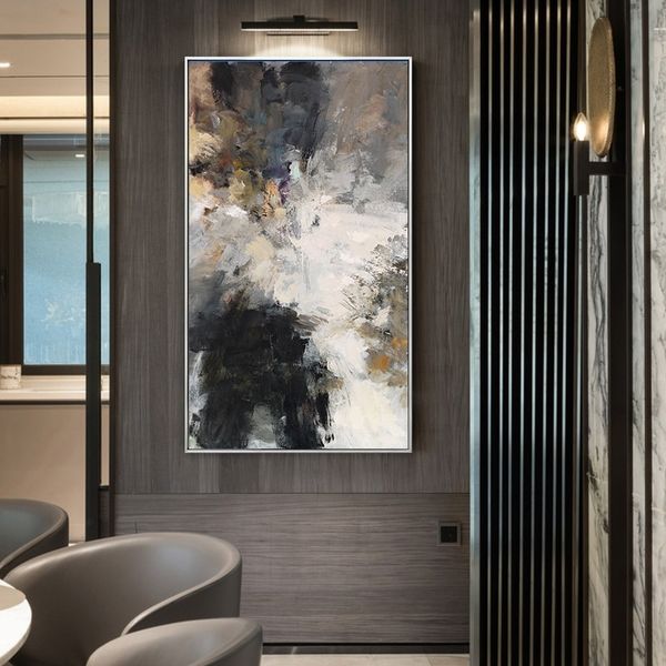 abstract black and white watercolor canvas painting modern pop art posters and prints wall pictures for living room home wall decoration
abstract black and white watercolor canvas painting modern pop art posters and prints wall pictures for living room home wall decoration