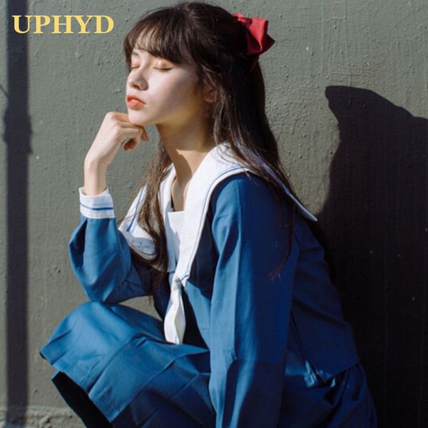 uphyd с длинным рукавом японский / корейский сейлор костюм косплей костюмы симпатичные девушки униформа ученических jk унифицированный набор, White
uphyd с длинным рукавом японский / корейский сейлор костюм косплей костюмы симпатичные девушки униформа ученических jk унифицированный набор, White