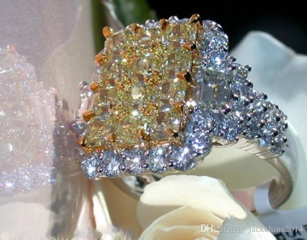 sparkling luxury jewelry promise ring for women 925 sterling silver filled full cz crystal party wedding engagment band finger rings gift, Slivery;golden
sparkling luxury jewelry promise ring for women 925 sterling silver filled full cz crystal party wedding engagment band finger rings gift, Slivery;golden