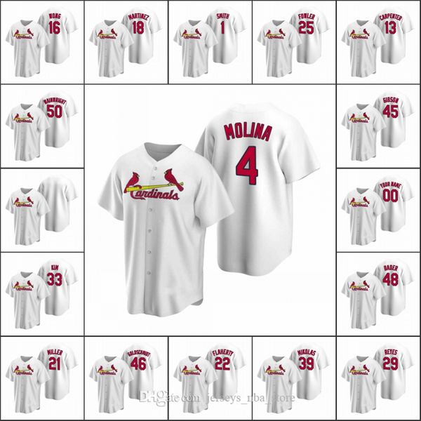 st. louis cardinals #4 yadier molina 46 paul goldschmidt 22 jack flaherty men women youth custom white replica home jersey, Blue;black
st. louis cardinals #4 yadier molina 46 paul goldschmidt 22 jack flaherty men women youth custom white replica home jersey, Blue;black