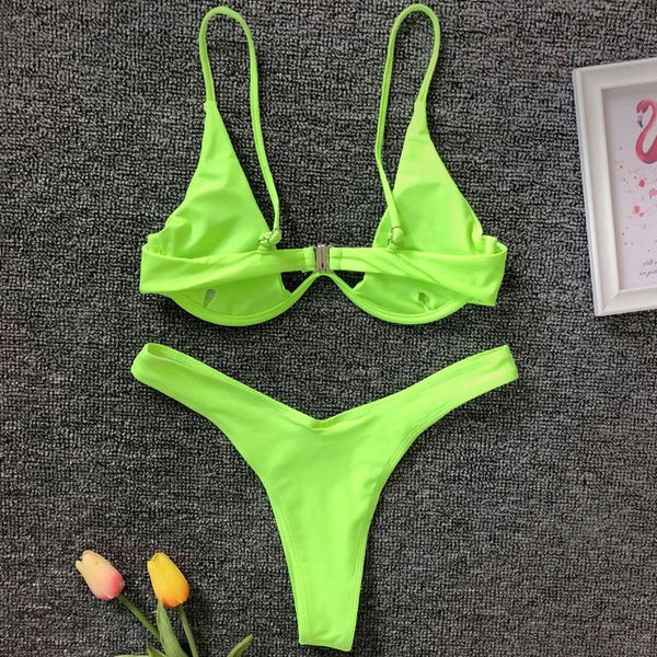 neon v bar underwired bikini 2020 female swimsuit women swimwear two piece v shape wire set bather bathing suit swim, White;black
neon v bar underwired bikini 2020 female swimsuit women swimwear two piece v shape wire set bather bathing suit swim, White;black