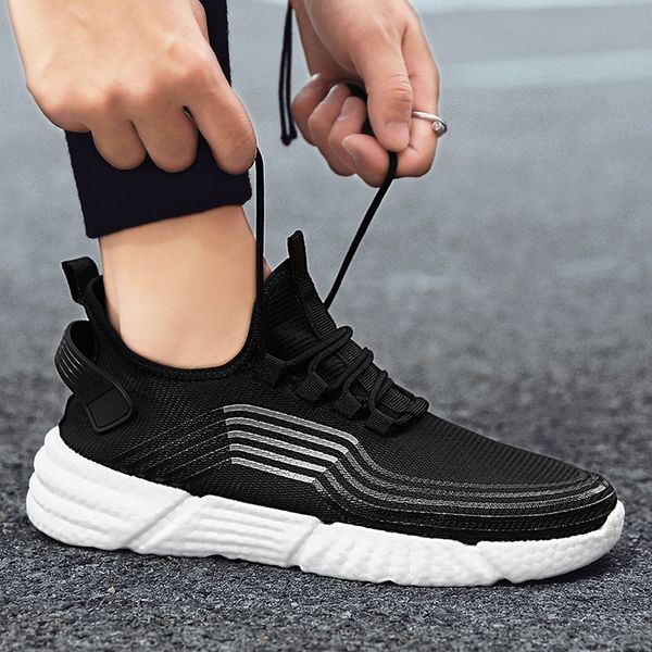 Men Sneakers Spring and Autumn Breathable Men Sport Shoes Light Running Shoes Soft bottom Men's shoes black white 39-46
Men Sneakers Spring and Autumn Breathable Men Sport Shoes Light Running Shoes Soft bottom Men's shoes black white 39-46