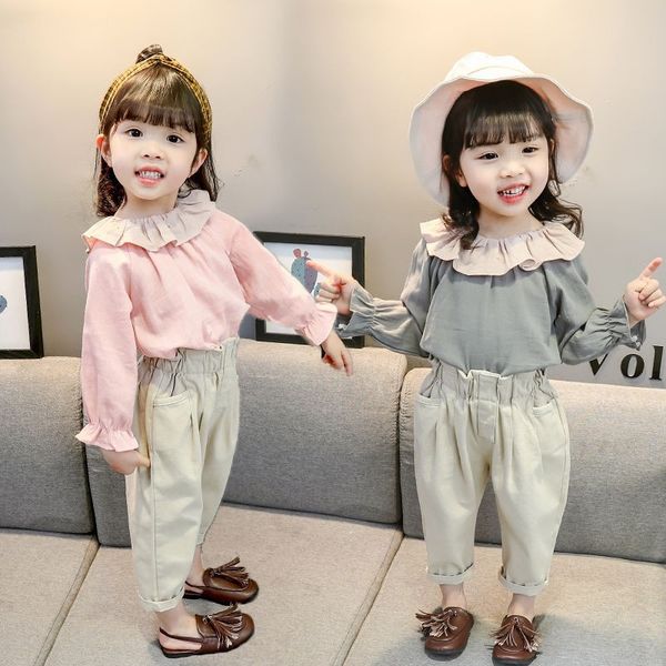 2019 new girls' autumn clothes 1-2-3-4-5 years 2019-piece new set old korean girl suit autumn baby girl western style 2-piece set
2019 new girls' autumn clothes 1-2-3-4-5 years 2019-piece new set old korean girl suit autumn baby girl western style 2-piece set