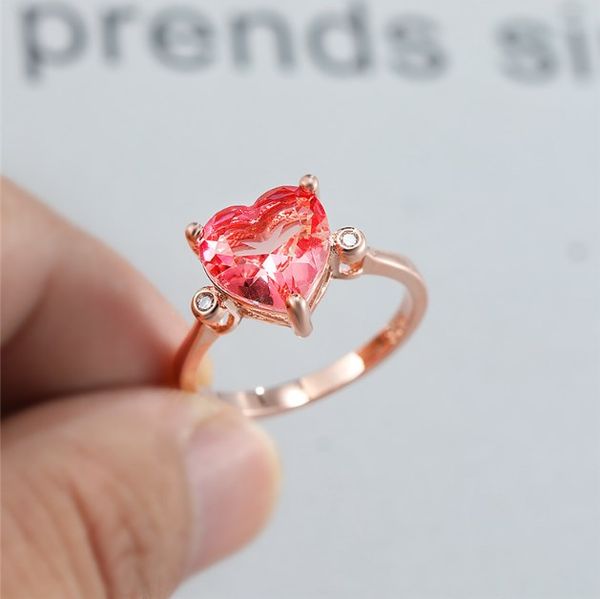 elegant pink yellow gradient zircon love heart rings for women vintage fashion rose gold/silver color engagement promise ring
elegant pink yellow gradient zircon love heart rings for women vintage fashion rose gold/silver color engagement promise ring