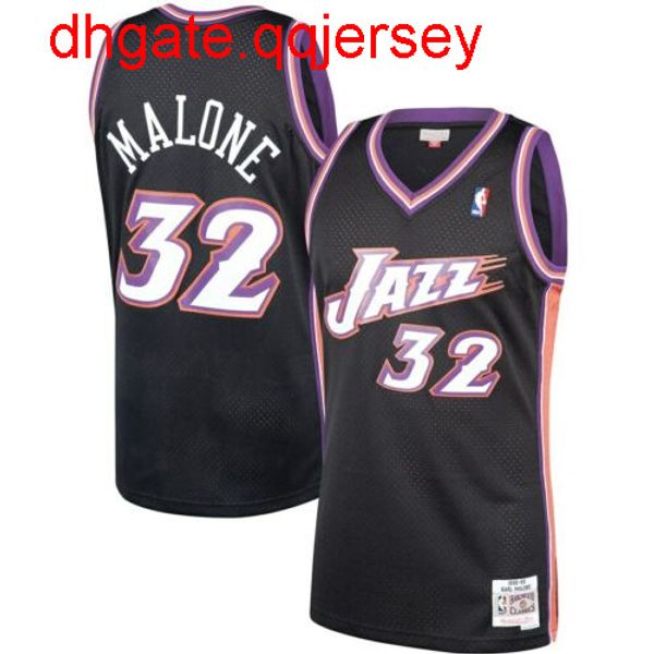 karl malone #32 mitchell & ness black 1998-99 jersey throwbacks vest stitched basketball jerseys, Gray
karl malone #32 mitchell & ness black 1998-99 jersey throwbacks vest stitched basketball jerseys, Gray