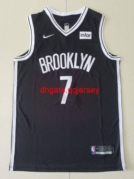 men's #7 kevin durant 2019-20 black jersey, Gray