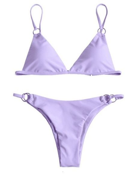 2020 new decorative ring geometric pure color bikini purple mimosa swimsuit, split woman summer swimsuit, White;black
2020 new decorative ring geometric pure color bikini purple mimosa swimsuit, split woman summer swimsuit, White;black
