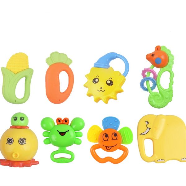 8 pieces marine animal and fruit shape teething period good gift 6 month any soft rattle toys
8 pieces marine animal and fruit shape teething period good gift 6 month any soft rattle toys