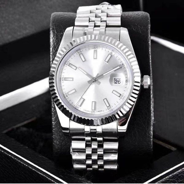 mens fashion stainless steel luxe wristwayches sapphire solid clasp president mens watches male wristwatches with calendar casual watch 08, Slivery;brown
mens fashion stainless steel luxe wristwayches sapphire solid clasp president mens watches male wristwatches with calendar casual watch 08, Slivery;brown