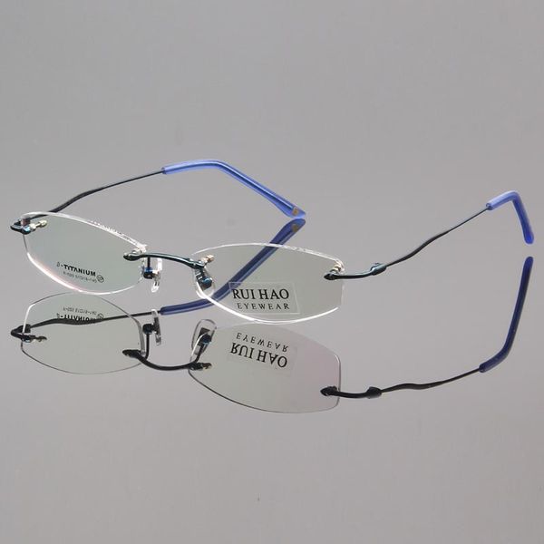 brand eyeglasses frame rimless glasses frame alloy titanium optical spectacles prescription eyewear frames oculos of grau f005, Black
brand eyeglasses frame rimless glasses frame alloy titanium optical spectacles prescription eyewear frames oculos of grau f005, Black
